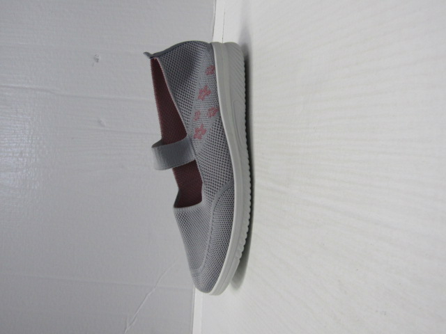 Baleriny Damskie 2846 GREY/PINK 37-41