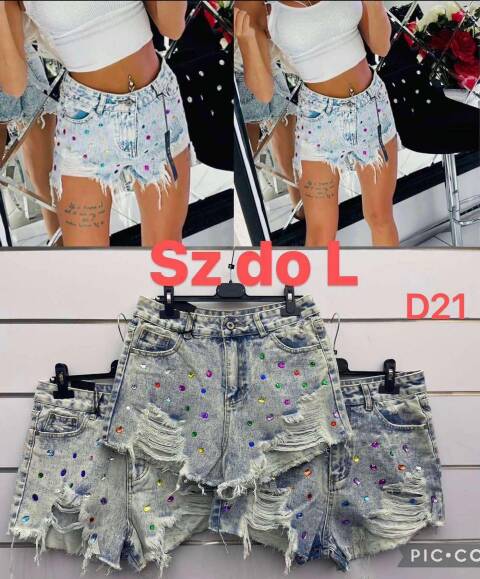 Szorty damskie 2083 Mix kolor S-L 1