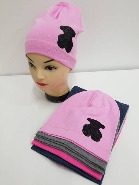 Czapka  dziewczęce 2203 Mix kolor Standard 1