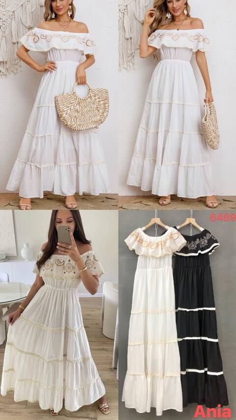 Sukienka damskie 6485 Mix kolor Standard 1