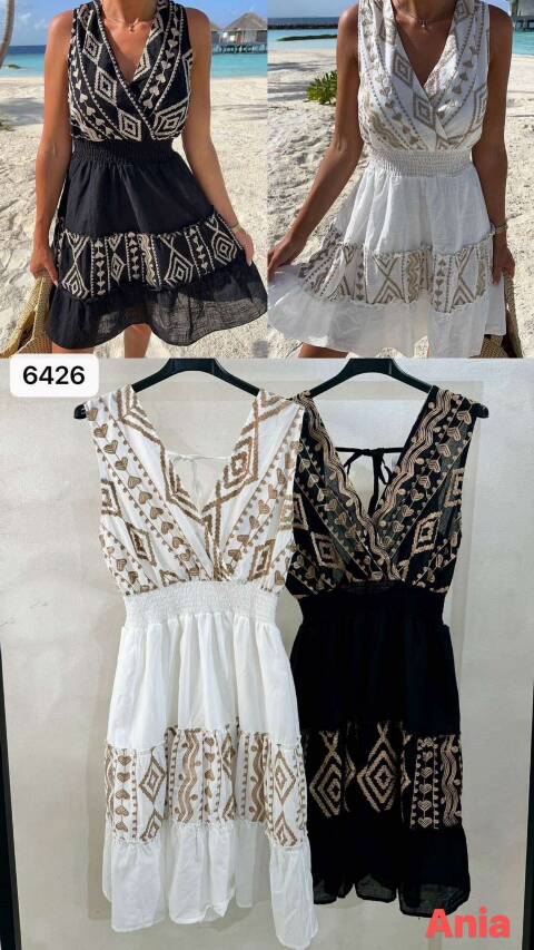 Sukienka damskie 6426 Mix kolor Standard 1