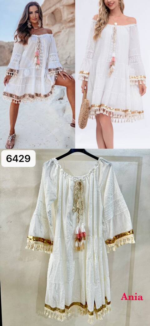 Sukienka damskie 6429 Mix kolor Standard