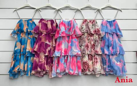 Sukienka damskie 2226 Mix kolor Standard