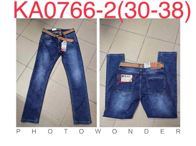 Jeansy męskie KA0766-2 1 KOLOR 30-38