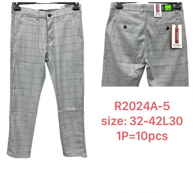 Spodnie męskie R2024A-5 1 KOLOR 32-42 1