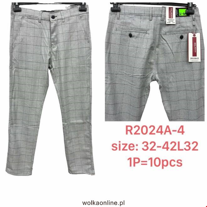 Spodnie męskie R2024A-4 1 KOLOR 32-42