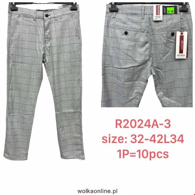 Spodnie męskie R2024A-3 1 KOLOR 32-42