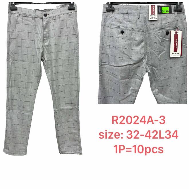 Spodnie męskie R2024A-3 1 KOLOR 32-42 1
