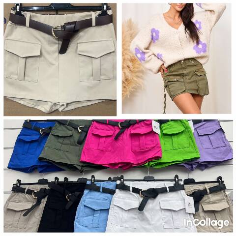 Spódnice damskie A141 Mix kolor Standard