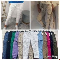 Spodnie damskie A143 Mix kolor Standard