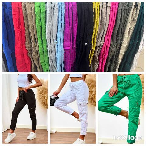 Spodnie damskie A144 Mix kolor Standard 1