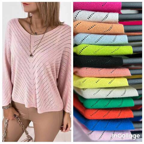 Sweter damskie A148 Mix kolor Standard 1