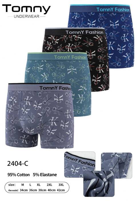 Bokserki meskie 2404-C Mix kolor M-3XL 1