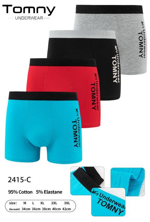 Bokserki meskie 2415-C Mix kolor M-3XL