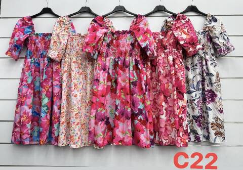 Sukienka damskie 2155 Mix kolor Standard