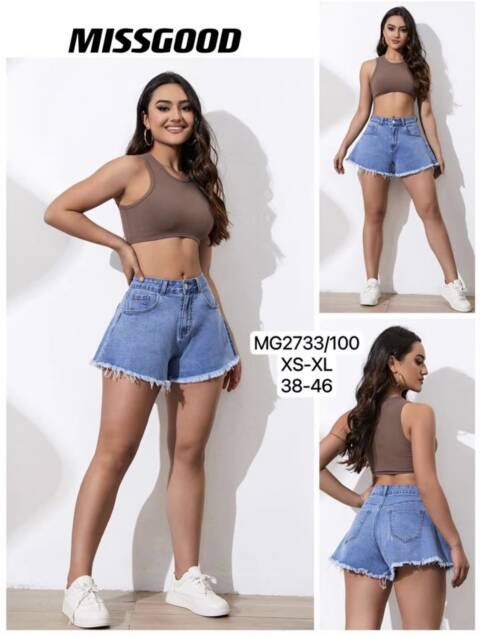 Szorty damskie MG2733 1 kolor XS-XL 1