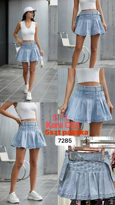 Spódnice damskie 7285 Mix kolor Standard