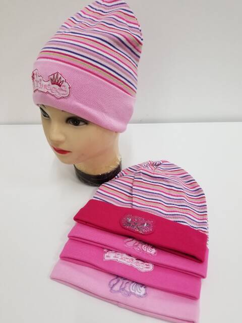 Czapka  dziewczęce 2198 Mix kolor Standard