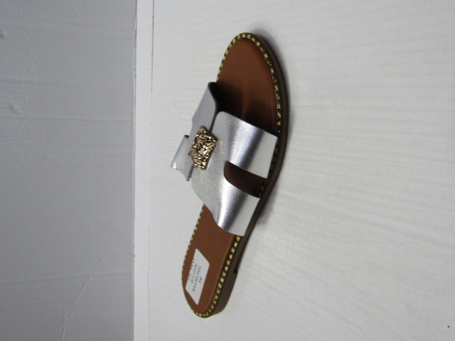 Klapki Damskie 5166 SILVER 36-41