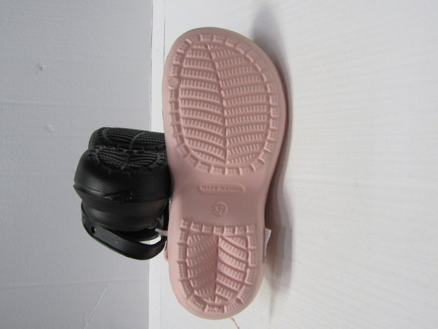 Sandały damskie 2501 BLACK/WHITE/PINK 36-41 1