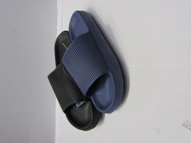 Klapki Męskie H001 BLACK/NAVY/GREY 41-46