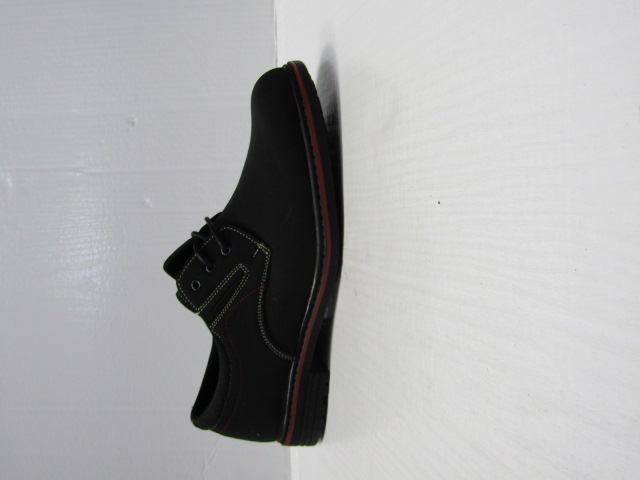 Półbuty Męskie A7587-1 BLACK 40-46