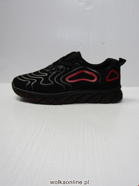 Buty Sportowe Męskie A-5 BLACK/RED 40-45