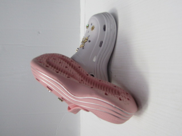 Kapcie damskie 18268 BLACK/WHITE/PINK/GREY 36-41 1