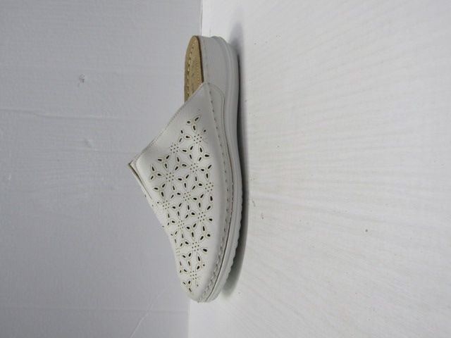 Kapcie damskie T40-4 WHITE 37-42