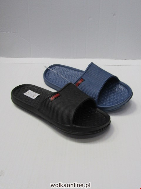 Klapki Męskie YS-085 BLACK/D.BLUE 40-45