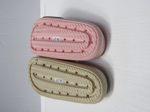 Klapki Damskie F05 BLACK/WHITE/PINK/BEIGE 36-41 1