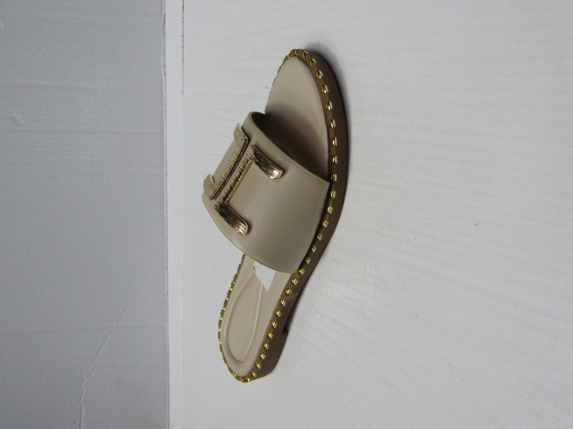 Klapki Damskie DM97 BEIGE 36-41