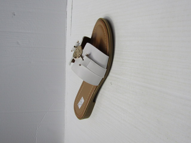 Klapki Damskie L530 WHITE 36-41