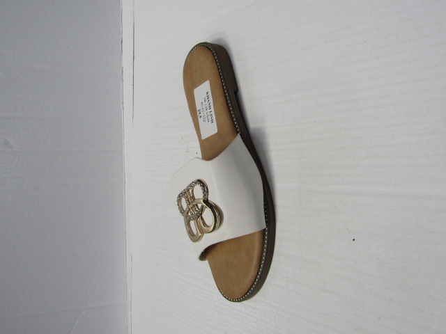 Klapki Damskie 98-138 WHITE 36-41