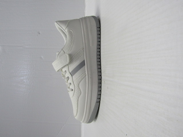 Buty Sportowe Dziecięce EC281 WHITE/SILVER 33-38