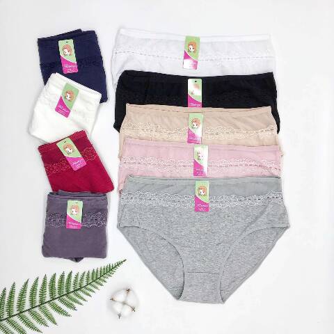 Majtki damskie 8921 Mix kolor XL-3XL