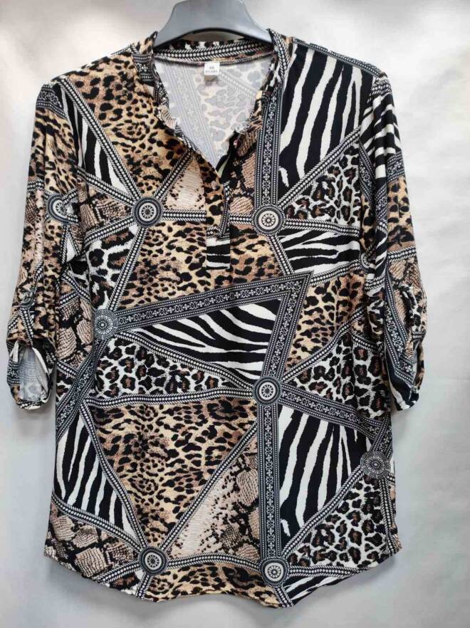 Bluzka damskie 2302 1 kolor 48-54(Towar Ploskie)