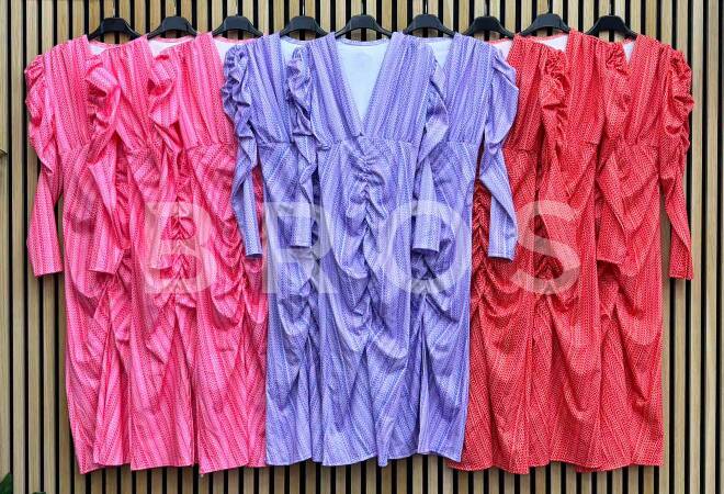 Sukienka damskie 2200 Mix kolor Standard (Towar Włoskie)