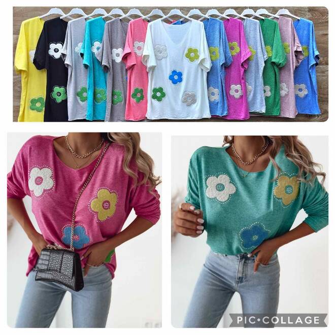 Bluzka damskie 2365 MIX KOLOR STANDARD   1