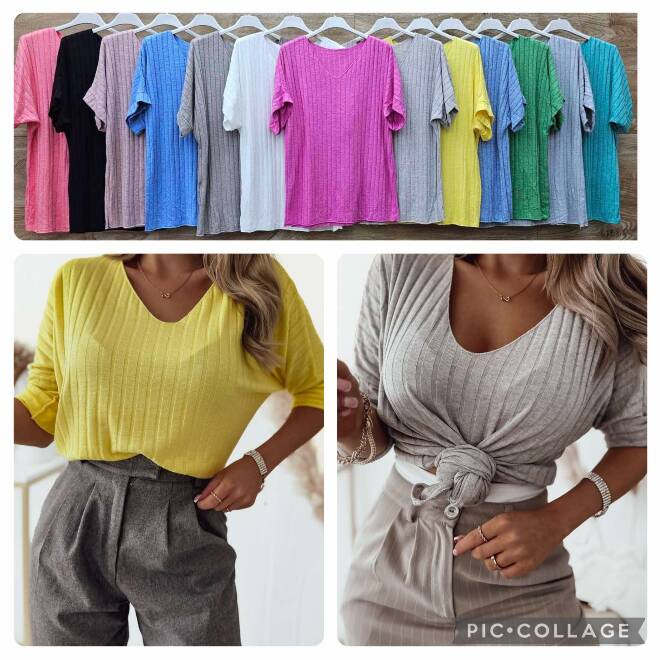 Bluzka damskie 2366 MIX KOLOR STANDARD   1