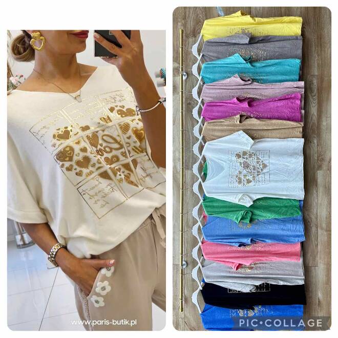 Bluzka damskie 2367 MIX KOLOR STANDARD   1