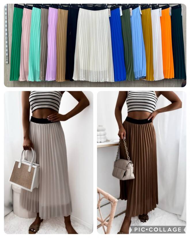 Spódnice damskie 2368 Mix kolor Standard