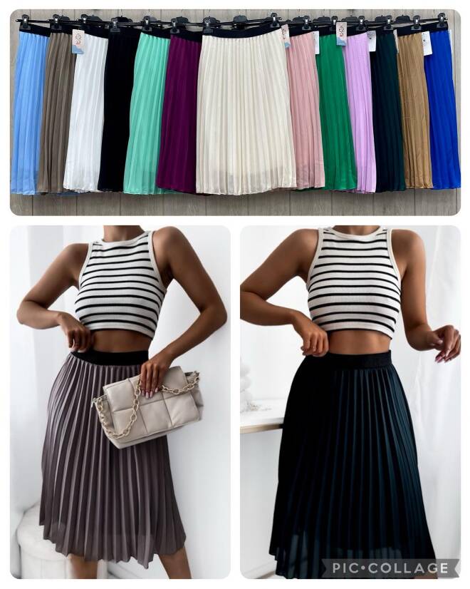 Spódnice damskie 2369 Mix kolor Standard