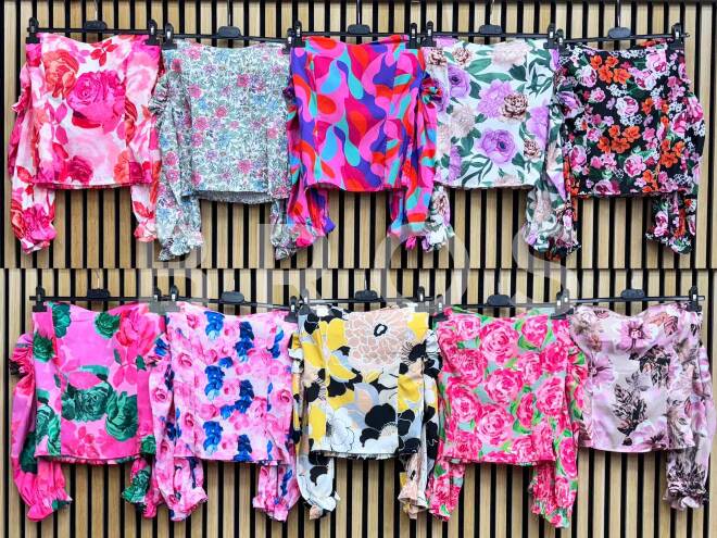 Bluzka damskie 2227 Mix kolor Standard (Towar Włoskie)   1