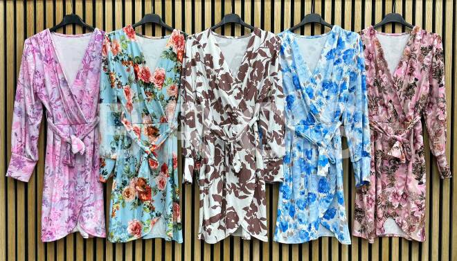 Sukienka damskie 2230 Mix kolor Standard (Towar Włoskie)