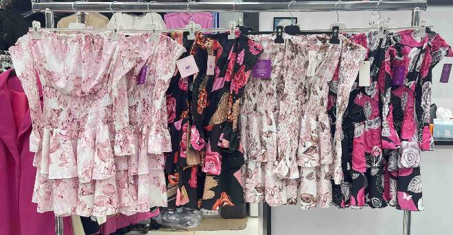 Sukienka damskie 2390 MIX KOLOR STANDARD 1