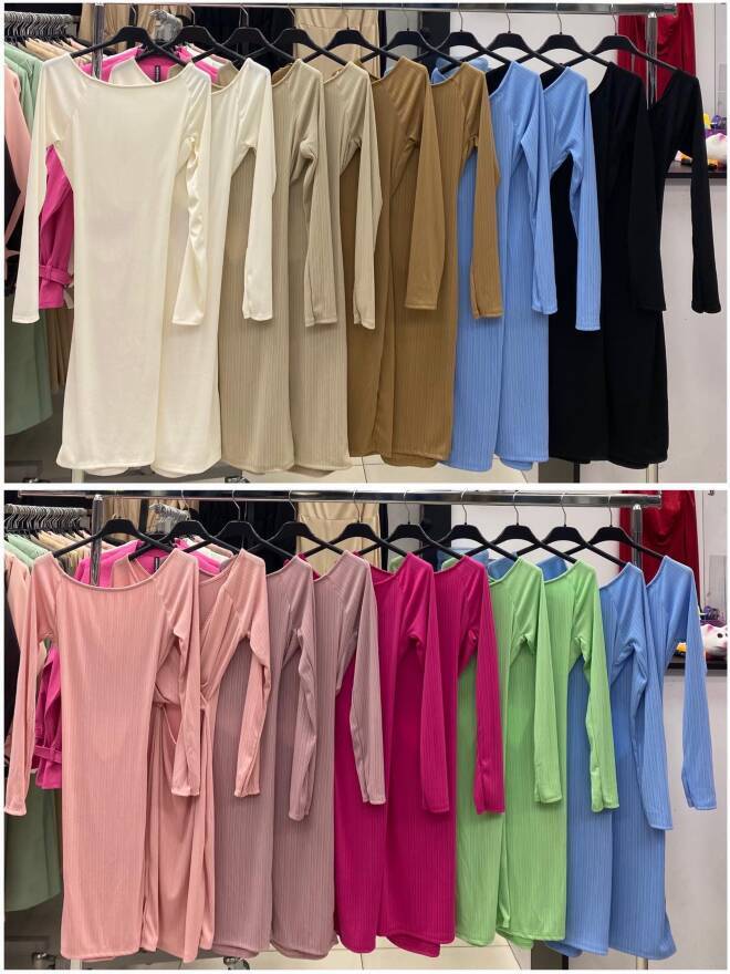 Sukienka damskie 2395 MIX KOLOR STANDARD