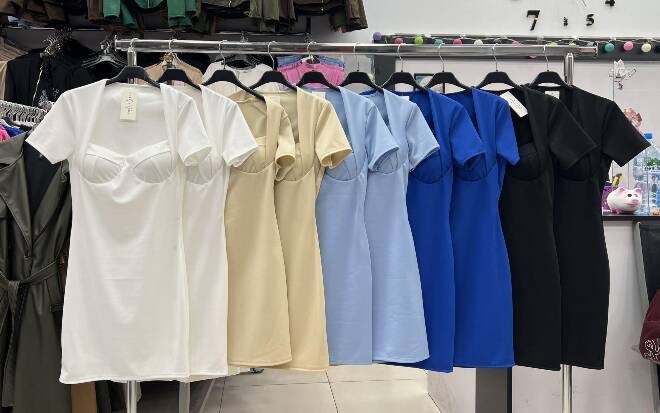 Sukienka damskie 2398 MIX KOLOR STANDARD 1