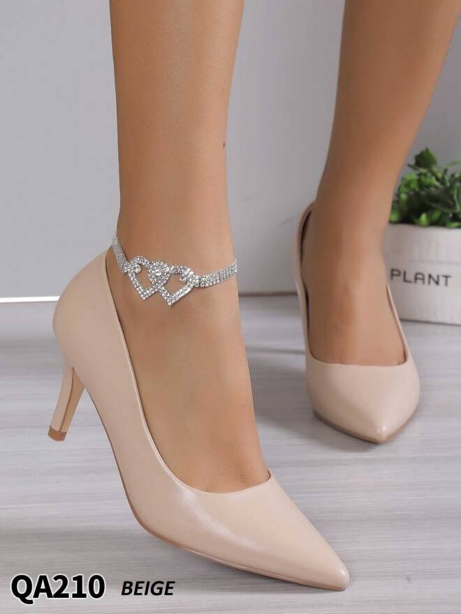 Szpilki Damskie QA210 WHITE 36-41