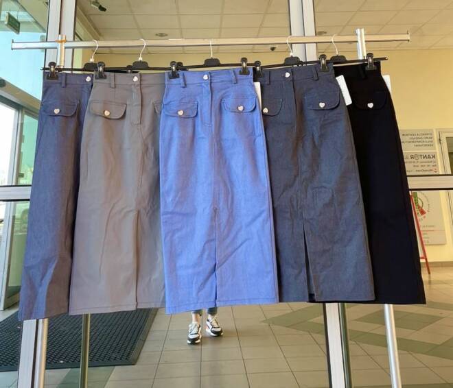 Spódnice damskie 2473 Mix kolor Standard   1